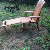 Rattan lounge chair