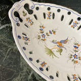 Old serving dish of Moustier