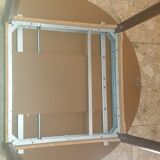 1970s wooden round table