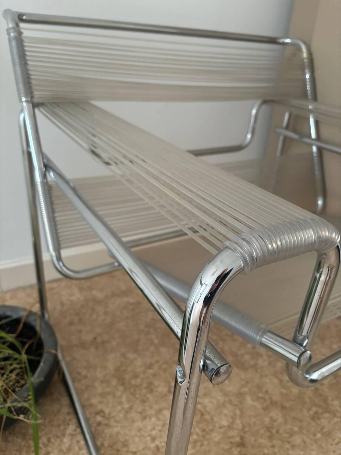 B3 armchair by Marcel Breuer  from the 1980s