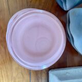 Pink Art Deco Anchor Hocking Vase