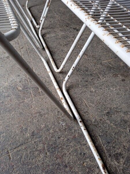 5 foldable chairs Emu Rio vintage ep 1970