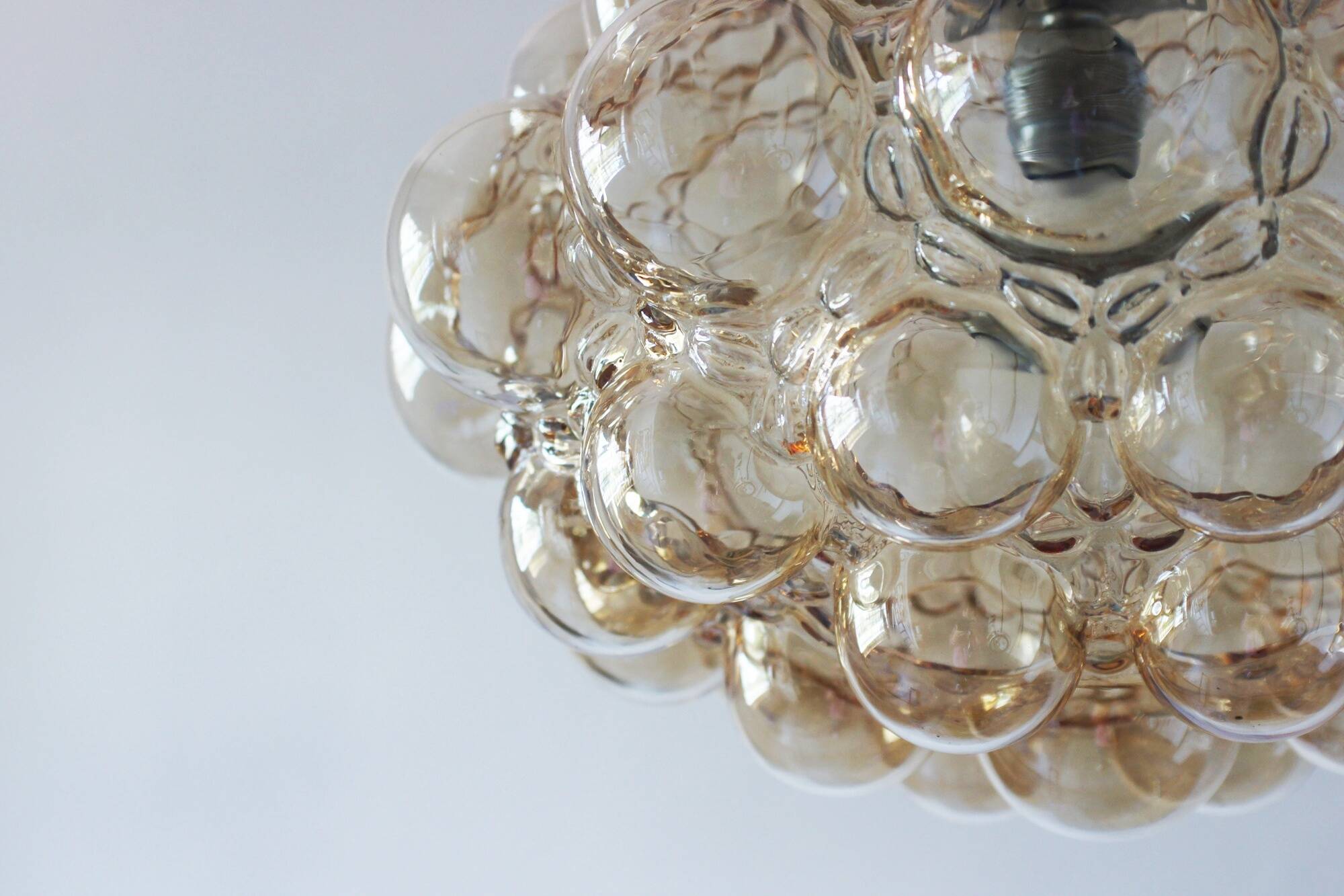 Lampe à pendentif Bubble par Helena Tynell pour Limburg