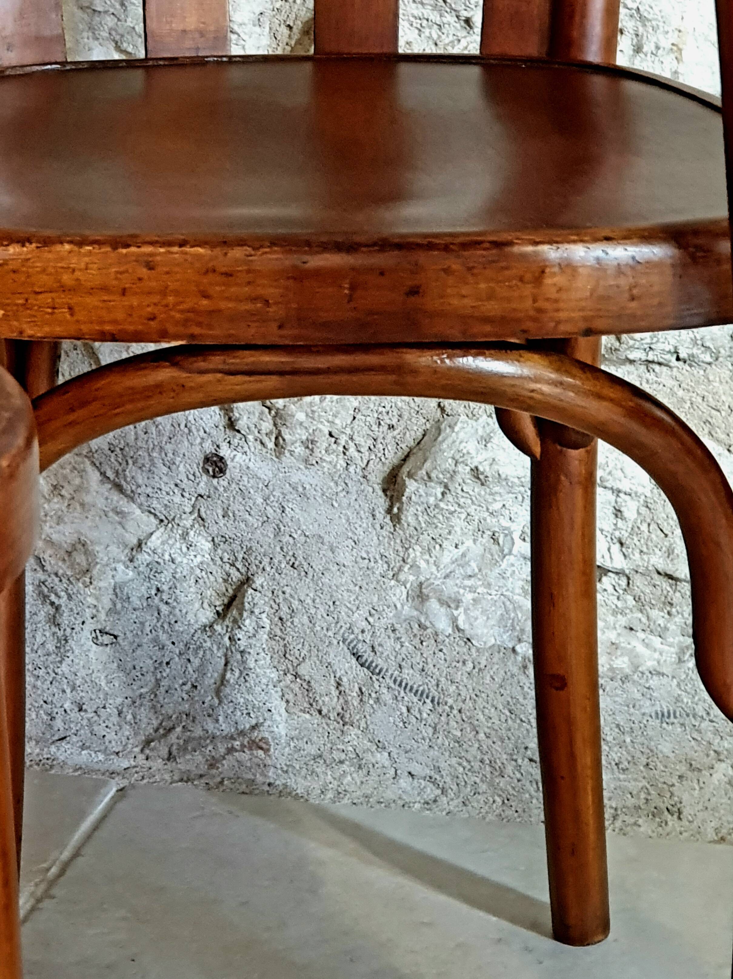 Lot de 4 chaises Bistrot Fischel