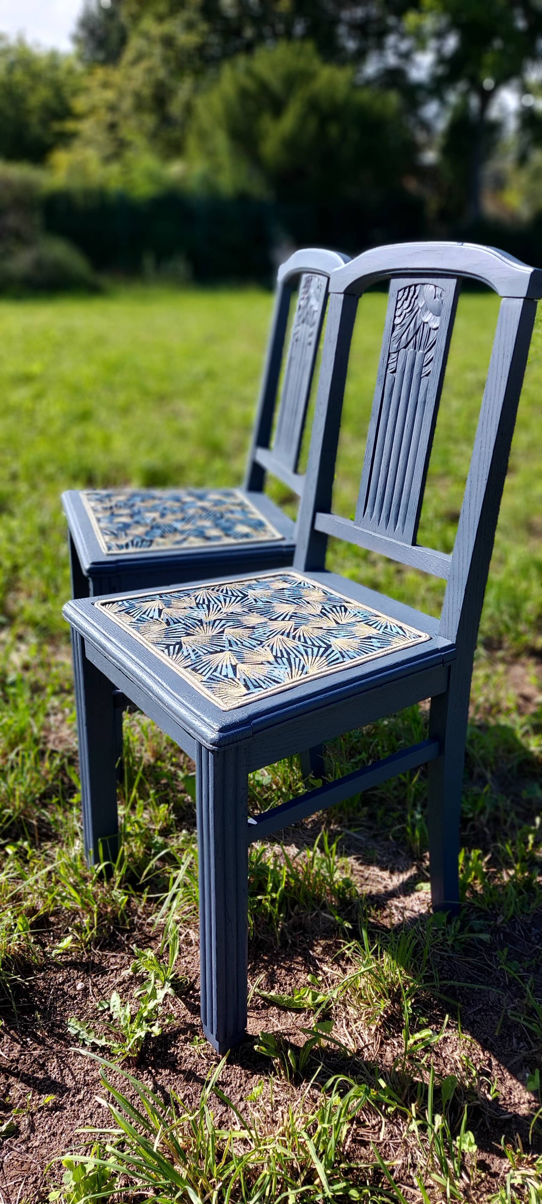 Pair of artdéco chairs