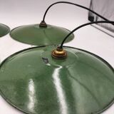 4 suspensions en tôles émaillées