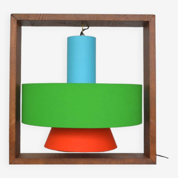 Lampe de meuble gravity in wood - design