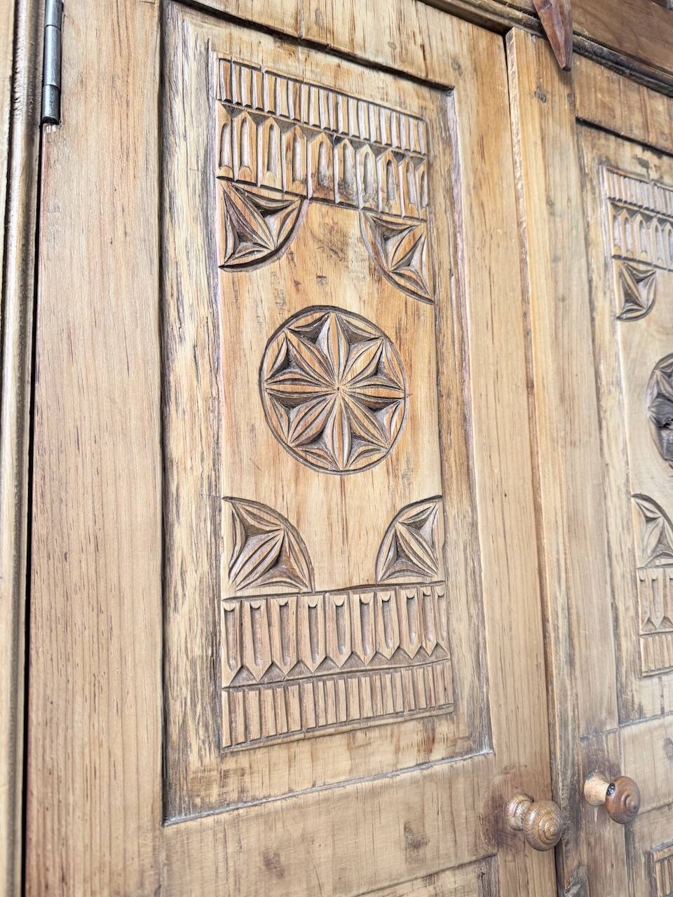 Small cabinet in folk art style