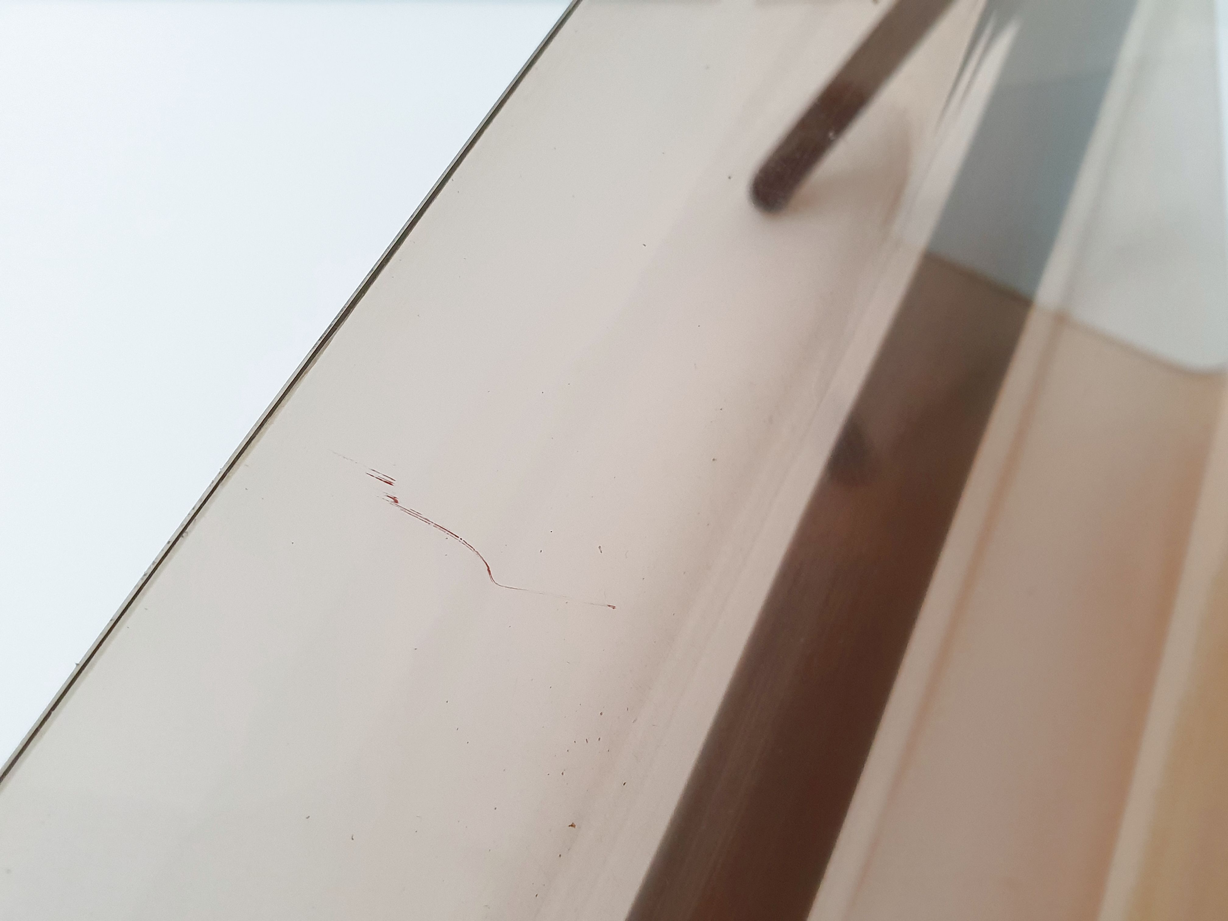 Vintage bamboo and Plexiglas 1970 magazine holders