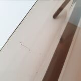 Vintage bamboo and Plexiglas 1970 magazine holders