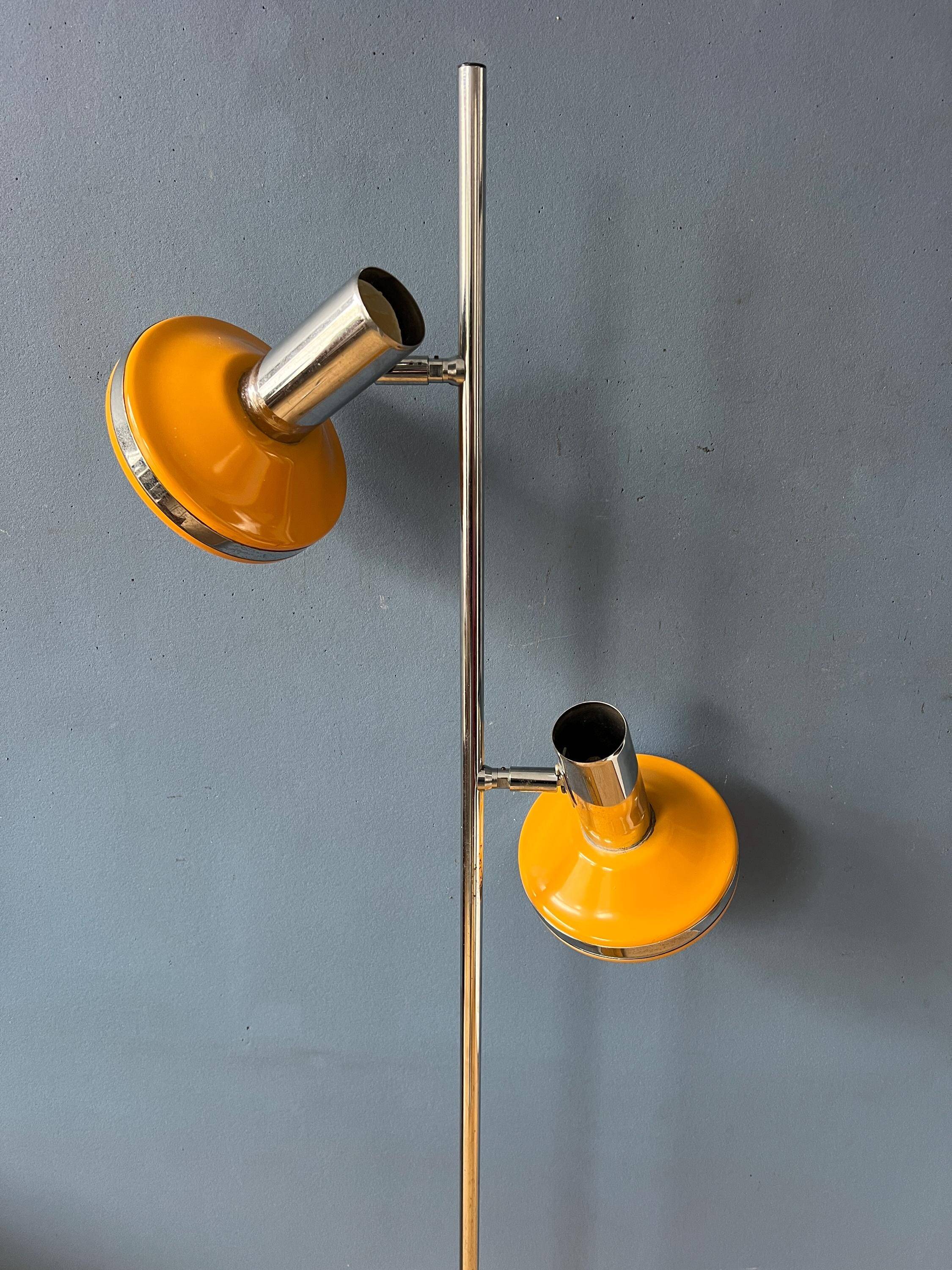 Space Age Mid-Century Floor Lamp Hustadt Leuchten