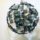 Italian sputnik murano glass smoked glass and metal, 1960s