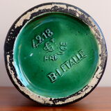 Vase ceramic glazed St. Clement by Blanche Letalle.