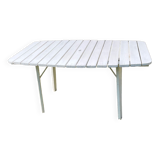 Vintage wood folding garden table
