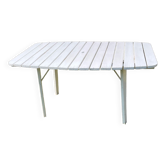Vintage wood folding garden table