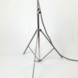 Floor lamp, old projector, flash photos