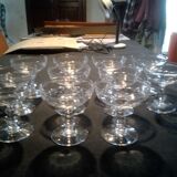 11 Baccarat champagne glasses