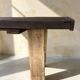 Restored antique solid oak workbench — XXL Console