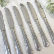 6 Couteaux vintages inox made in France