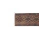Vintage Turkish hallway rug 46x401 cm