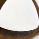 Goffredo Reggiani Triangular Applique RN in copper and opal glass