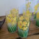 Vintage juice service Chameleon by Pierre Tardif for Neové – jug and 6 glasses