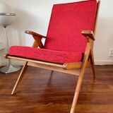 Danish wooden design chair 60s