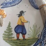 Henriot Quimper Butter Dish