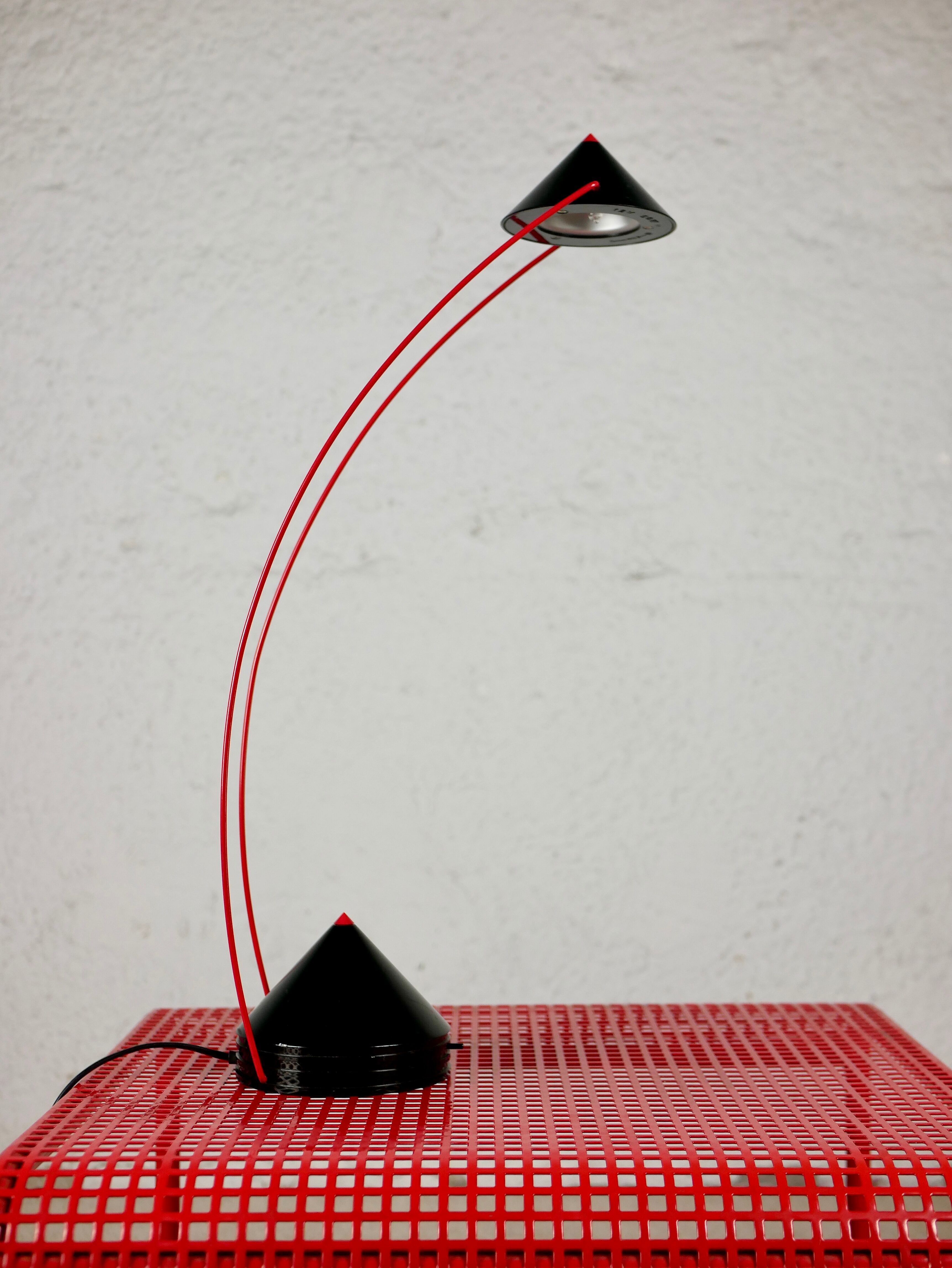 German postmodern desk lamp