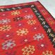 Tapis Kilim turc vintage tissé main