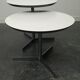 Round 1960 pull-out coffee tables