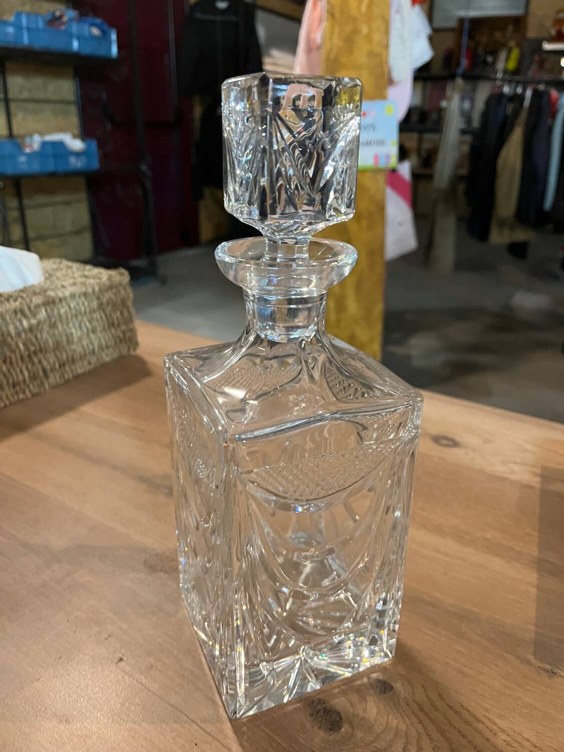 Crystal carafe from Lorraine