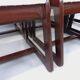 Set of 6 vintage Italian sleigh chairs by Mario Sabot