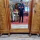 Wardrobe Louis XVI jumped back into precious wood marquetry around 1880