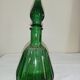 Paire de bouteilles italiennes vertes