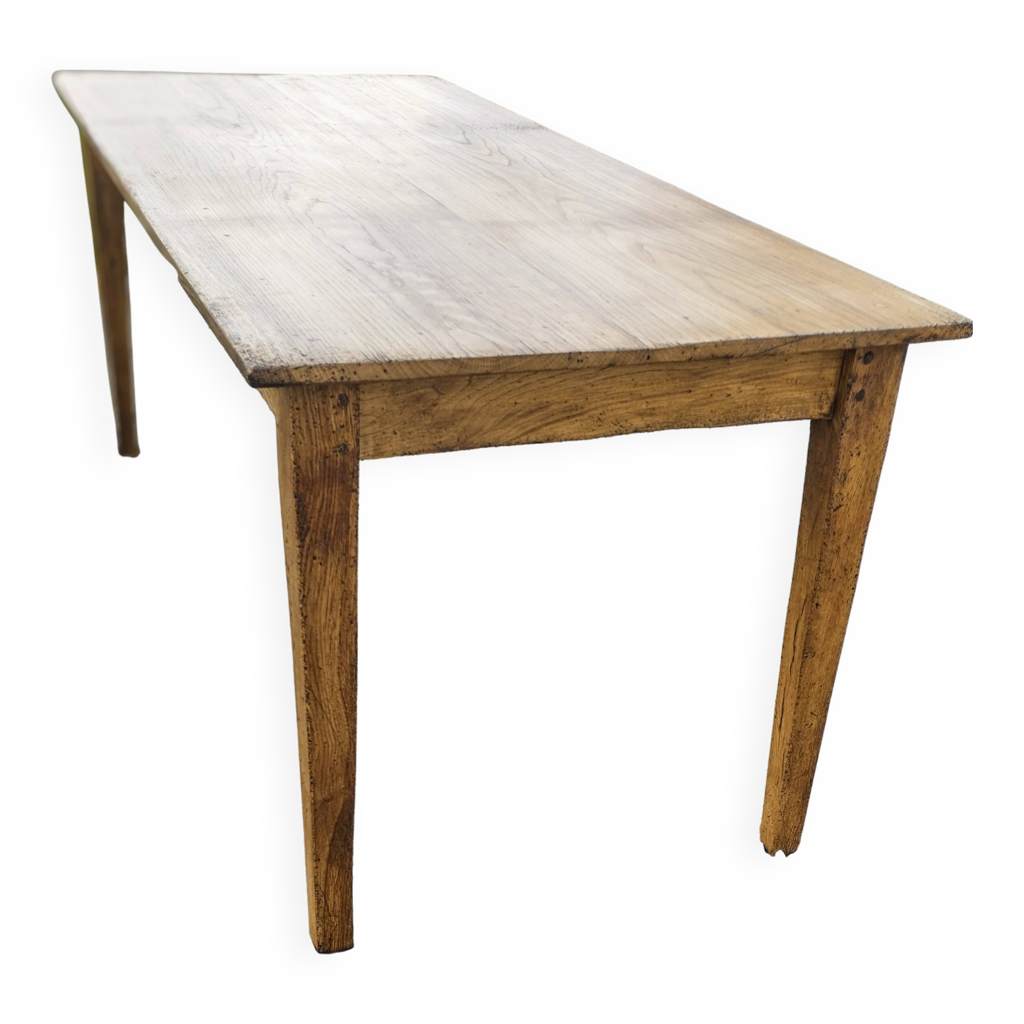 Établi console en chêne massif
