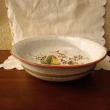 Floral pattern salad bowl