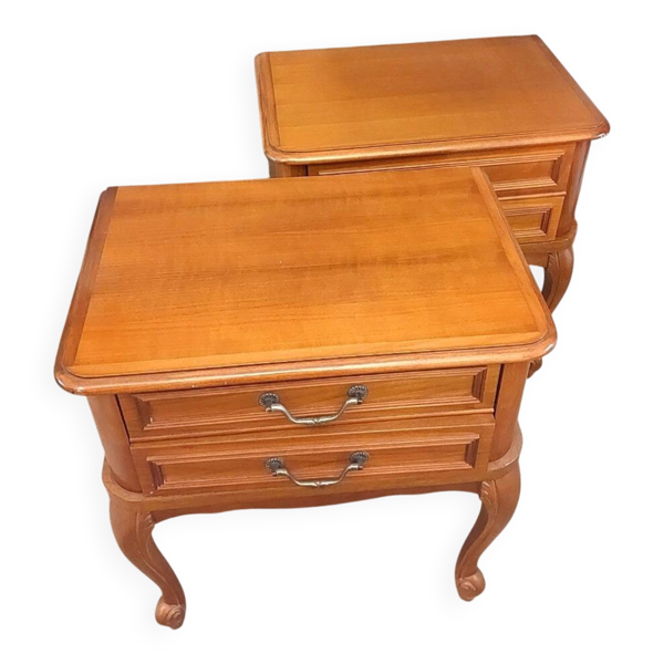 Tables de chevet style Louis XV
