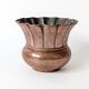 Vintage Italian hammered copper plant pot