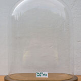 Antique glass globe 40.5 cm high