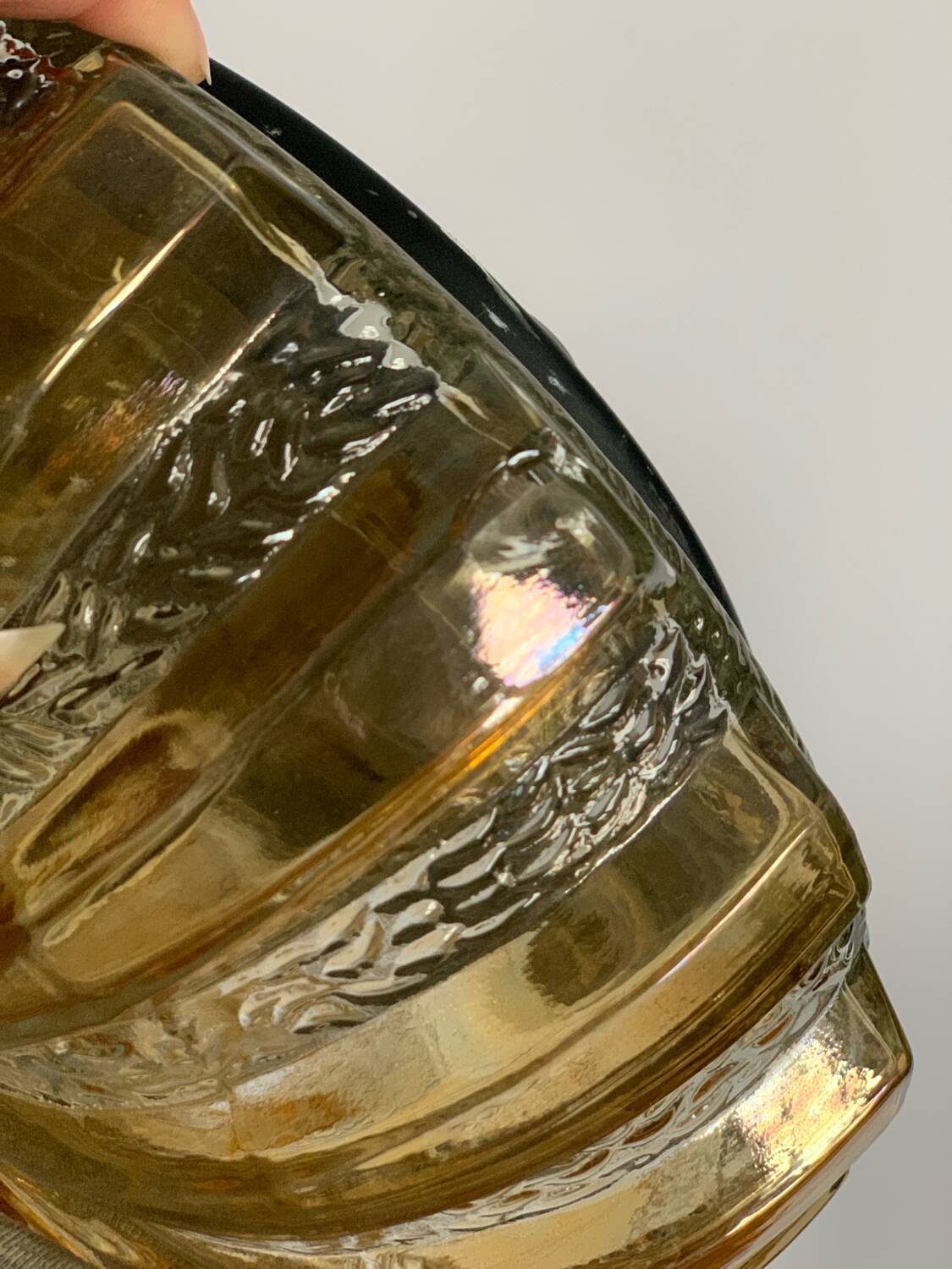 Golden ceiling light 1960