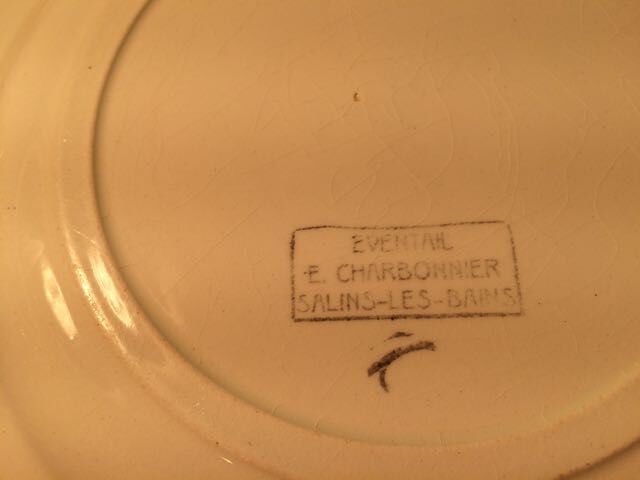 Duo of plates beginning of century