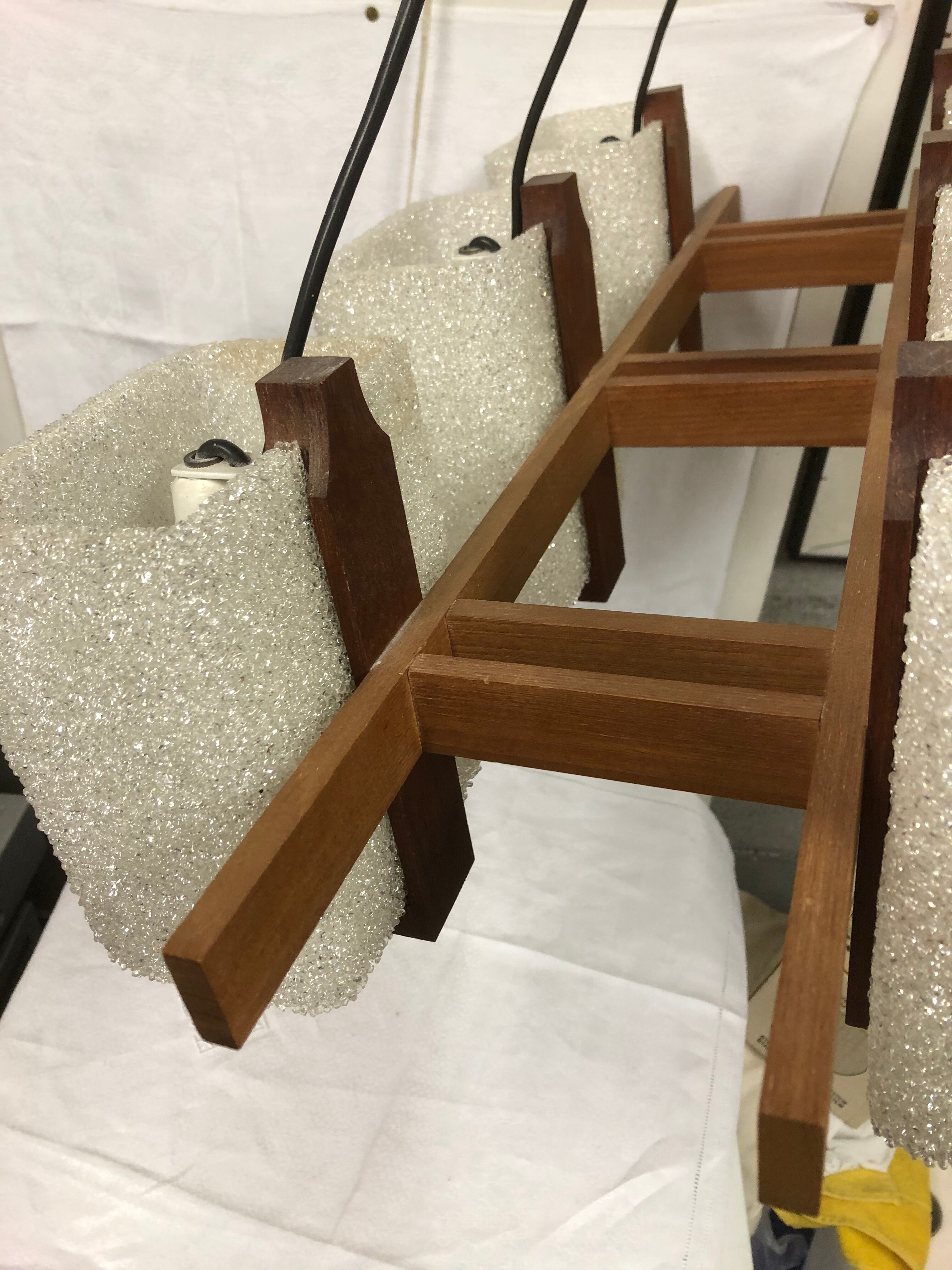 Scandinavian chandelier 60s