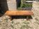 Wooden coffee table or bench