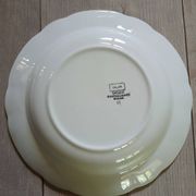 6 Digoin and Sarreguemines soup plates