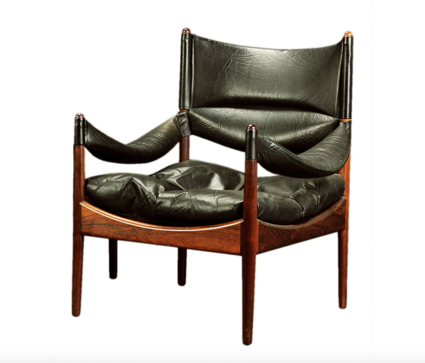 Danish Rosewood LoungearmcChair by Kristian Vedel for Søren Willadsen Møbelfabrik