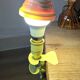 Mushroom clip lamp