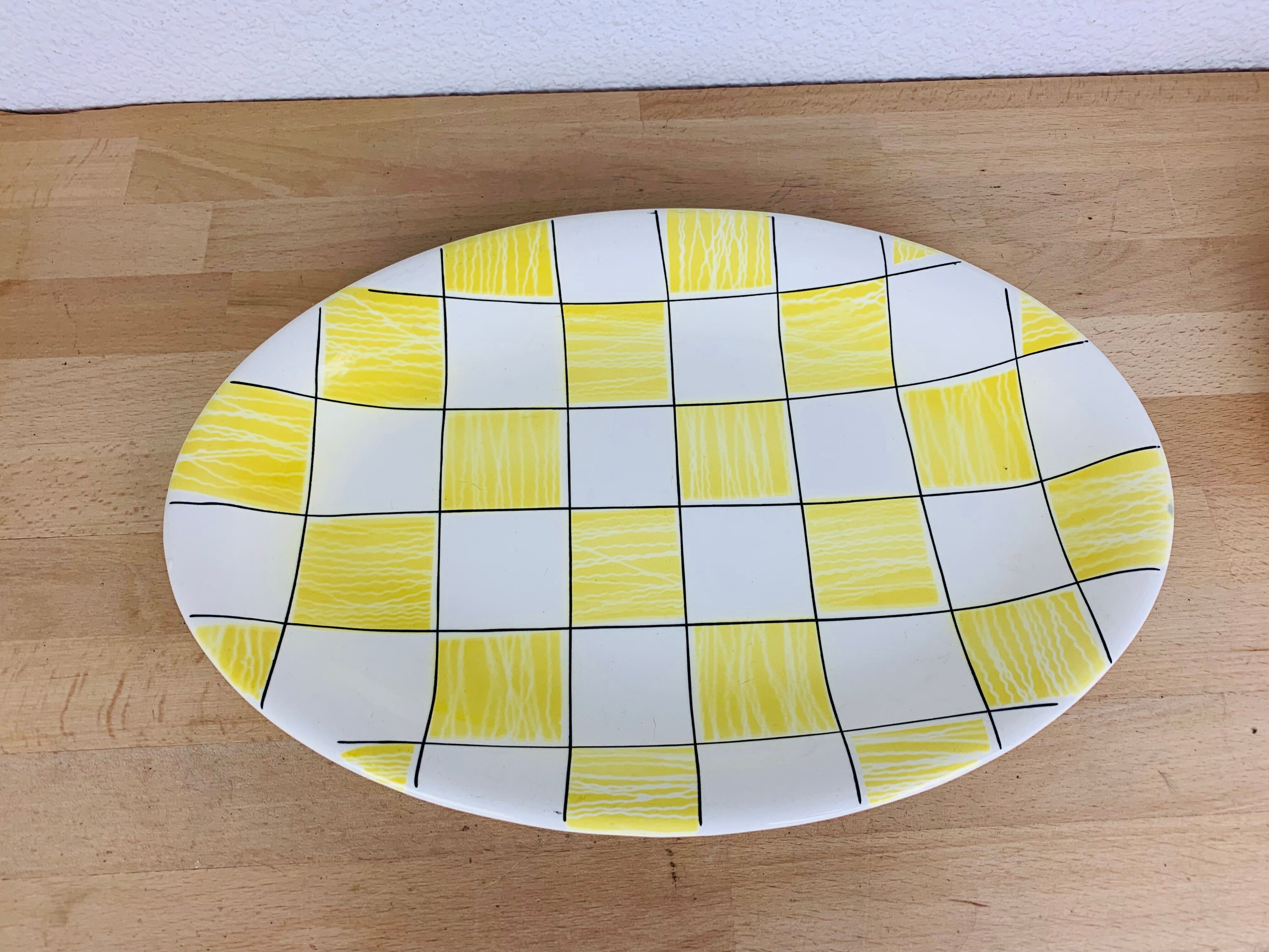 3 cambridge serving dishes by Salins