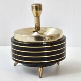 Vintage 1950s tripod ashtray