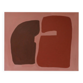 Still life painting on stretched canvas.